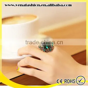 Crystal Design Royal Vintage Newest Diamond Ring thumbnail-5