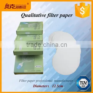 Gold Supplier 12.5cm Qualitative Filter Paper for Lab Quality Choice thumbnail-5