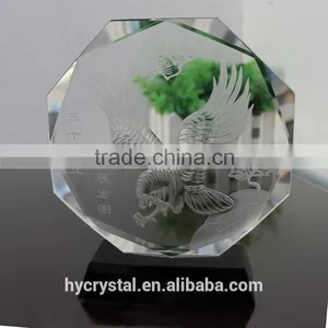 Eagle Crystal Glass Home Decoration Items Furnishing thumbnail-1