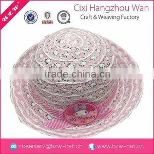 Beautiful Hot Sale Girls Lovely Pink Polyester & Cotton Hat thumbnail-1
