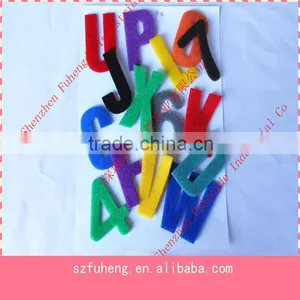 Precut DIY Hook Loop Letters Alphabets thumbnail-1