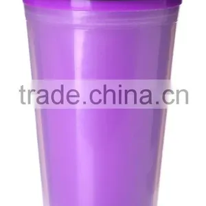 Promotional Plastic Coffee Tumbler 16oz With Silicon Lid thumbnail-4
