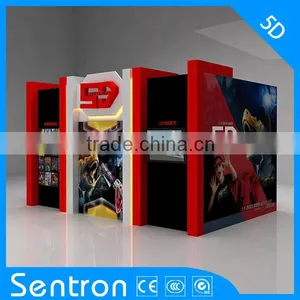 2016 Comfortable 5d Chair Theatre Seating for Dynamic 5d Cinema Theatre for Sale thumbnail-2