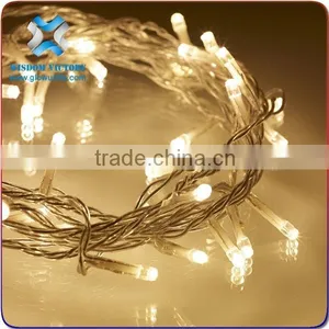 2016 Led Christmas Icicle Light 3m*0.9m Steady Light Single Color White Cable,led Christmas String Light thumbnail-6