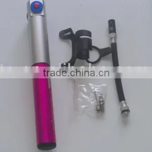 Hotsale Good Quality Factory Price Colorful High Pressure Aluminum Alloy Bicycle Pumps Bicycle Parts thumbnail-1