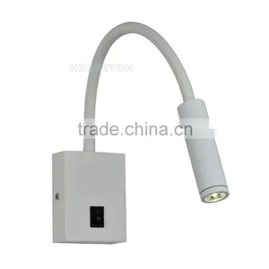 Most Popular Hotel White Led Bedside Reading Lamp,Hotel White Led Bedside Reading Lamp,Led Bedside Reading Lamp WL1056B thumbnail-2