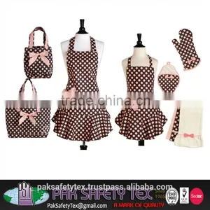 Hot Sell New Restaurant/Home/Kitchen Bib Aprons/Dress Cooking Aprons, Kitchen Towel, Terry Gloves thumbnail-1