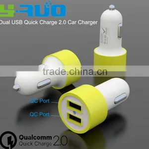 2016 Newest Porduct Dual QC Ports Car Charger for Samsung HTC Google With Output 5V 2.4A 9V 2A 12V 2A thumbnail-3