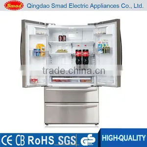 36"french Stainless Steel Door Refrigerator With Bottom Freezers thumbnail-1
