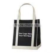 NON-WOVEN WINE AND GROCERY COMBO TOTE BAG WITH POLY BOARD INSERT thumbnail-4
