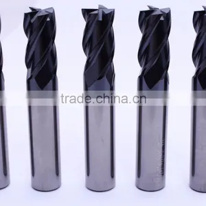 Super Micro Grain Tungsten Carbide 4 Flutes Square End Mills thumbnail-1
