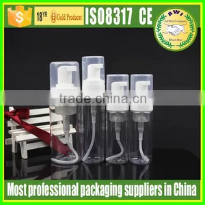 50ml Cosmetic Plastic Soap Foam Pump Bottle for Cleanser thumbnail-2
