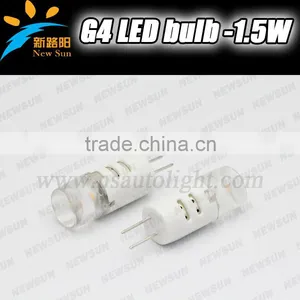 100% Manufacturer G4 Light Aluminum 12V DC/AC 2700K Household Led Bulb 1.5w High Brightness thumbnail-1