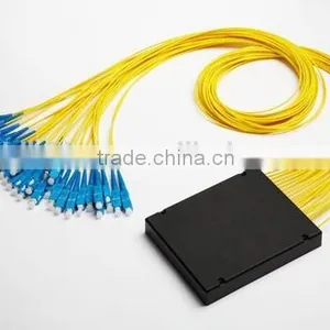 FTTH 1 * 16 SC UPC Singlemode Fiber Optic PLC Splitter With OEM Price thumbnail-1