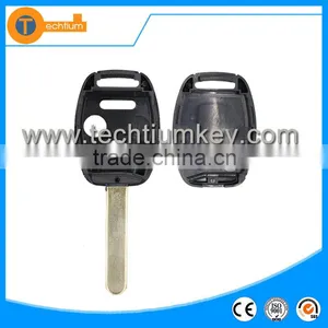 2+1 Button With Key Fobs and Chip Groove and Logo Key Blank for Honda Accord Fit CRV ODYSSE thumbnail-3