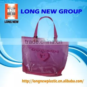 E New Products Hanbad Woman Cometic Promotional Pvc Zipper Bag thumbnail-1