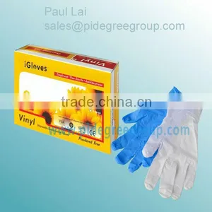 Cheap Disposable Powder Free Vinyl Exam Gloves thumbnail-4