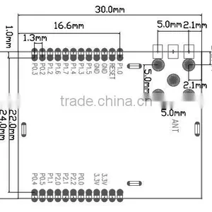 Power Amplifier SoC Wireless Module PA 470M 1km Wireless Transmitter and Receiver Module thumbnail-6