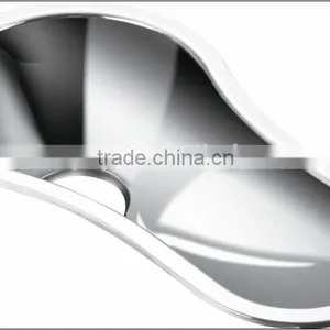 Stainless Steel WC Squatting Pan Toilet GR-005 thumbnail-1