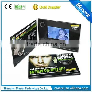 Custom Printing 2.4-10.1" LCD Birthday Invitation Card China Wholesale Video Birthday Card thumbnail-1