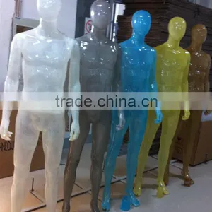2015 Fashion Fiberglass Plus Size Transparent Colourful Female Mannequin Transparent Mannequin LM-4 thumbnail-3