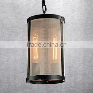 Industrial High Quality Iron Pendant,stainless Steel Lamp Shade Pendant,vintage Simple Unique Chandelier Retrospective thumbnail-1