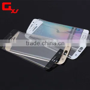 0.2mm 3d Curved Full Screen Cover Color Tempered Glass for Samsung Galaxy S6 Edge Screen Protector thumbnail-1