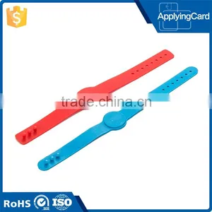 Various Colors RFID Patients/ Babies/ Tourist Identification Wristband RFID Medical ID Wristband thumbnail-1