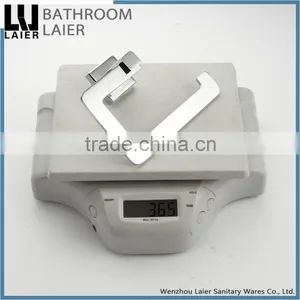 17633 Wenzhou Bathroom Accessories Zinc Alloy Walll Mounted Modern Design Toilet Paper Holder thumbnail-5