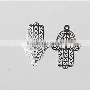 Rhodium Plated Cooper Hand thumbnail-1