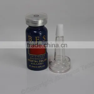 Jilong BES Tattoo Ink Pigment Permanent Make up Tattoo Ink for Eyebrow Lips thumbnail-3
