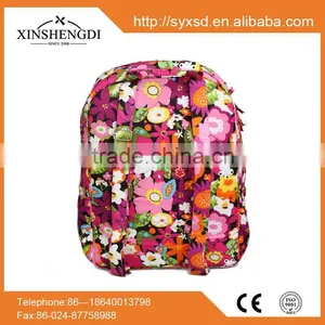 New Product Cotton Bright Quilted Hipster Duffel Sling Backpack thumbnail-4