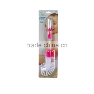 China Cheap Imports Yiwu Plastic Small Baby Bottle Washer Cleaning Brushes thumbnail-3