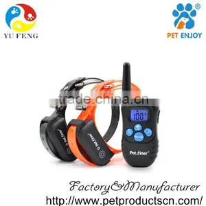 Petrainer With Beep / Vibration / Shock Electric PET998DBB 330 Yards Remote Dog Training E-collar thumbnail-1