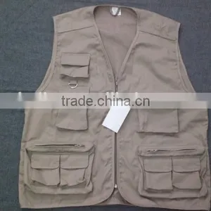 65% Polyetser / 35% Cotton Reporter Vest Fishing Vest thumbnail-1