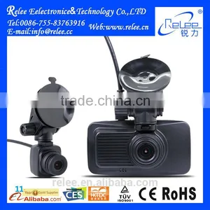 2.7'' LCD Screen FHD 1080P Cycle Recordring Dual Cam Car Dvr Dashboard Camera Black Box thumbnail-1