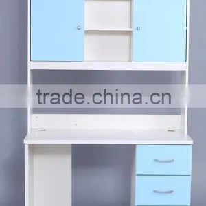 NOAHSION Attractive Computer/Study Table With Bookcase And Drawer Cabinet thumbnail-1