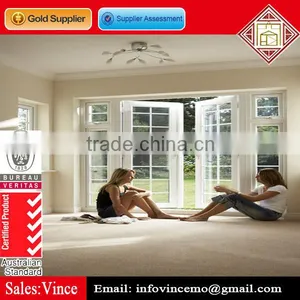 Exterior Weatherproof Aluminum French Door thumbnail-1