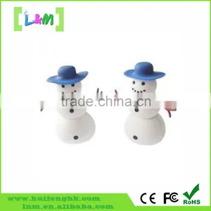 Funny Snow Man for Christmas Gifts Small and Cute Usb Flash Drives With Pvc Material Selling at Bolltom Price thumbnail-5