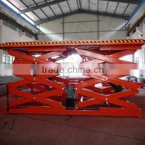 JYG2-4.5 Hydraulic Scissor Car Lift Elevator thumbnail-1
