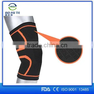 Aofieite High Quality Compression Knee Brace Custom Basketball Knee Pads Elastic Muscle Support thumbnail-4