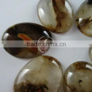 30x40mm Big Oval Yellow Brown Artificial Cloudy Pattern Glass Cabochon DIY Jewelry Supplies Findings 4120090 thumbnail-6
