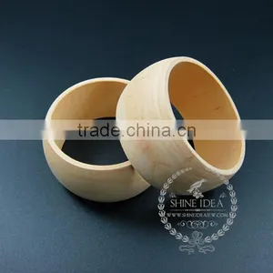 38mm Width 68mm Diameter Natural Log Wood Round Simple Bracelet Bangle DIY Painting Bracelet Supplies 1900114 thumbnail-1