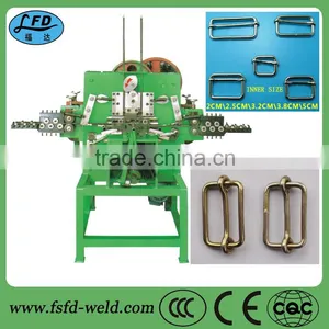 Metal Wire Steel Raw Material and Mechanical Power Buckle Iron Forming Machine thumbnail-1