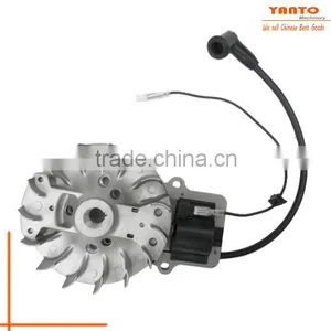 High Quality TL43 Ignition Coil and Flyweel Magneto Stator Coil for Brush Cutter Spare Parts thumbnail-2
