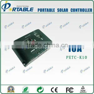 12V 10a With Led Display Pwm Solar Charge Controller Inverter thumbnail-1