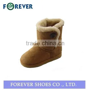 Hot Sell Child Snow Boots With Button thumbnail-3