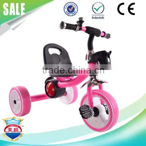 Chinese Children Metal Tricycle With EN71 Approved Good Quality for Sale thumbnail-2