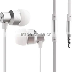 Tangle Free Metal Earphone With Handsfree Mic thumbnail-2