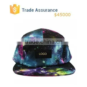 Custom Logo 5 Panel Hat 5 Panel Camp Cap Hat Galaxy 5 Panel Caps And Hats thumbnail-1